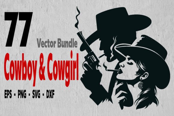 Cowboy Cowgirl Bundle Country Svg Review