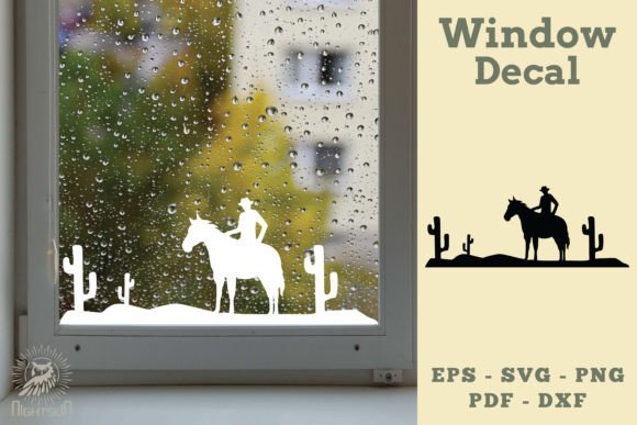 Reviewing Cowboy Window Decal SVG for Embroidery