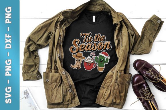 Western Xmas Tis the Season SVG